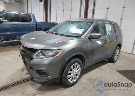 2016 Nissan Rogue S из США, поврежденный, VIN JN8AT2MV3GW149902